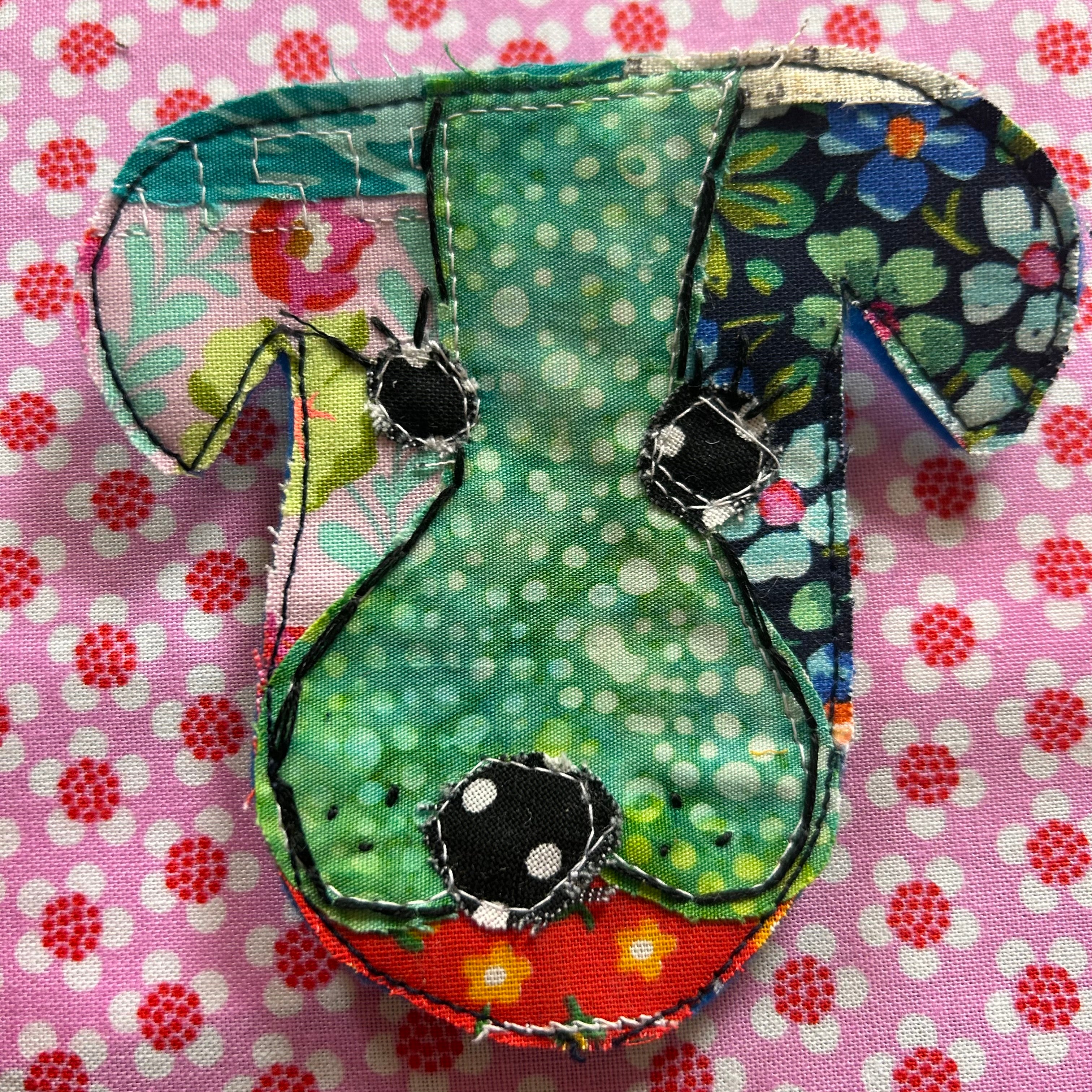 Dog Patchwork Puppy Pins