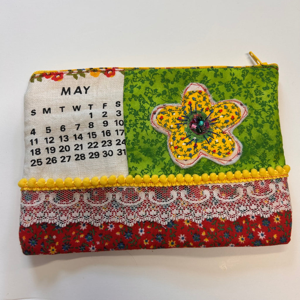 May Green Zipper Pouch