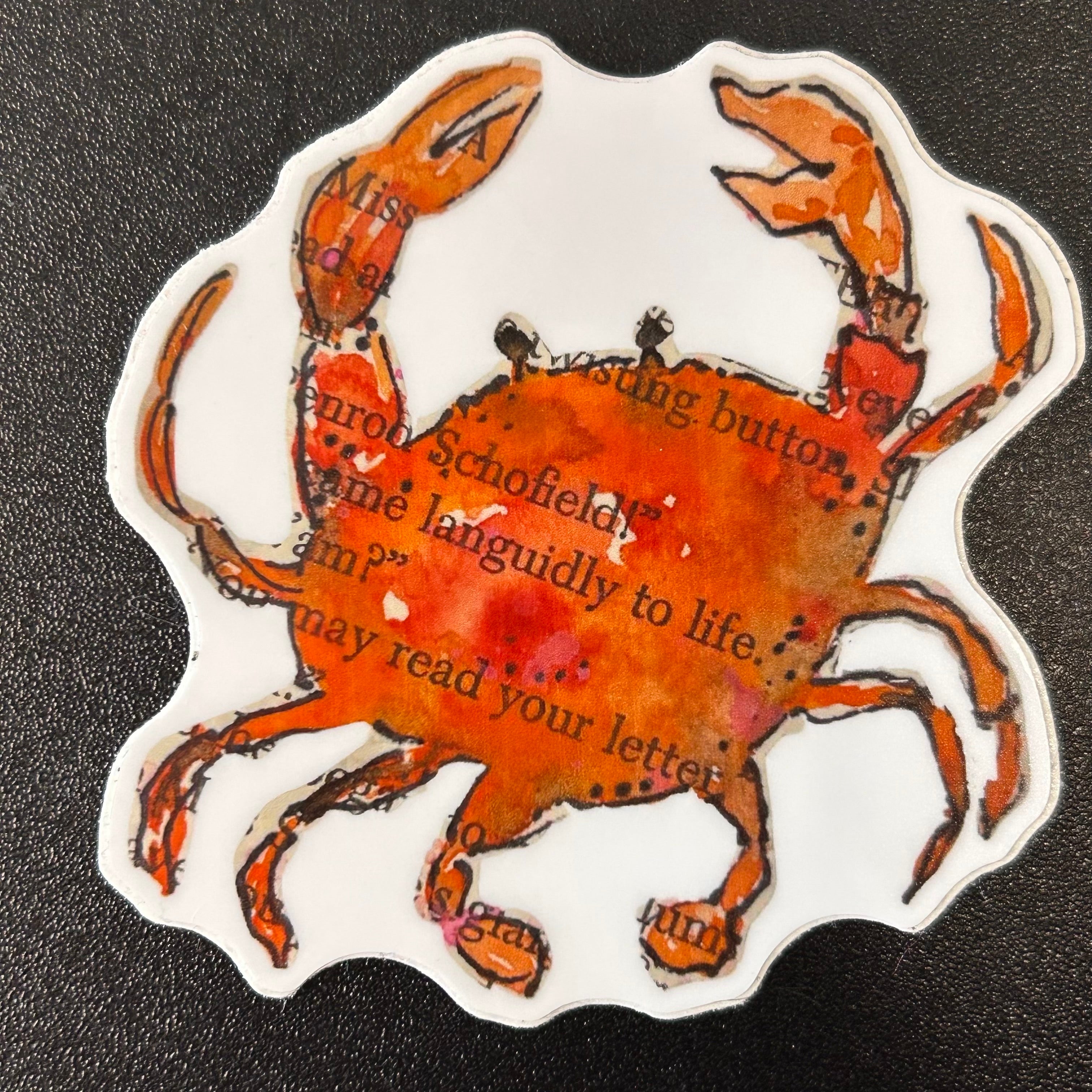Crabby Sticker