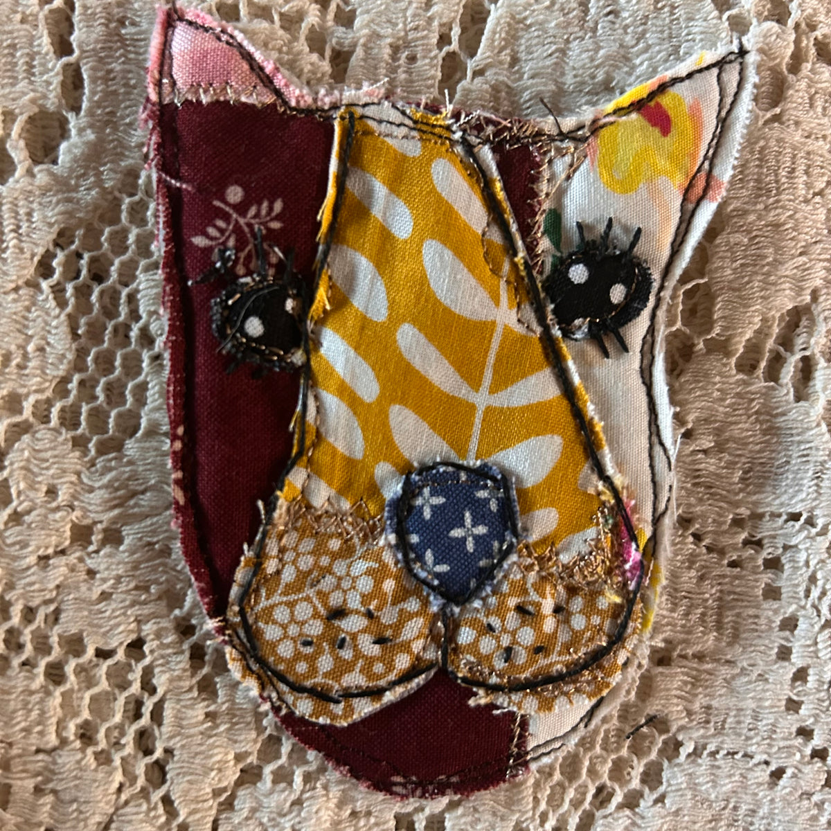 Amos - puppy pin