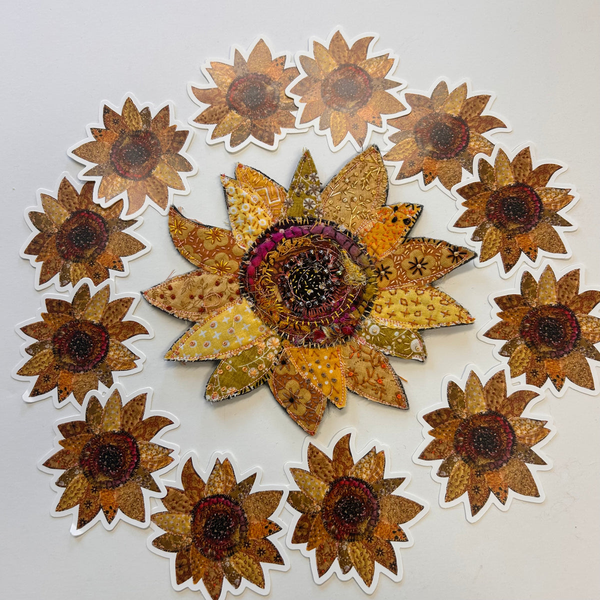 Sunflower Sticker