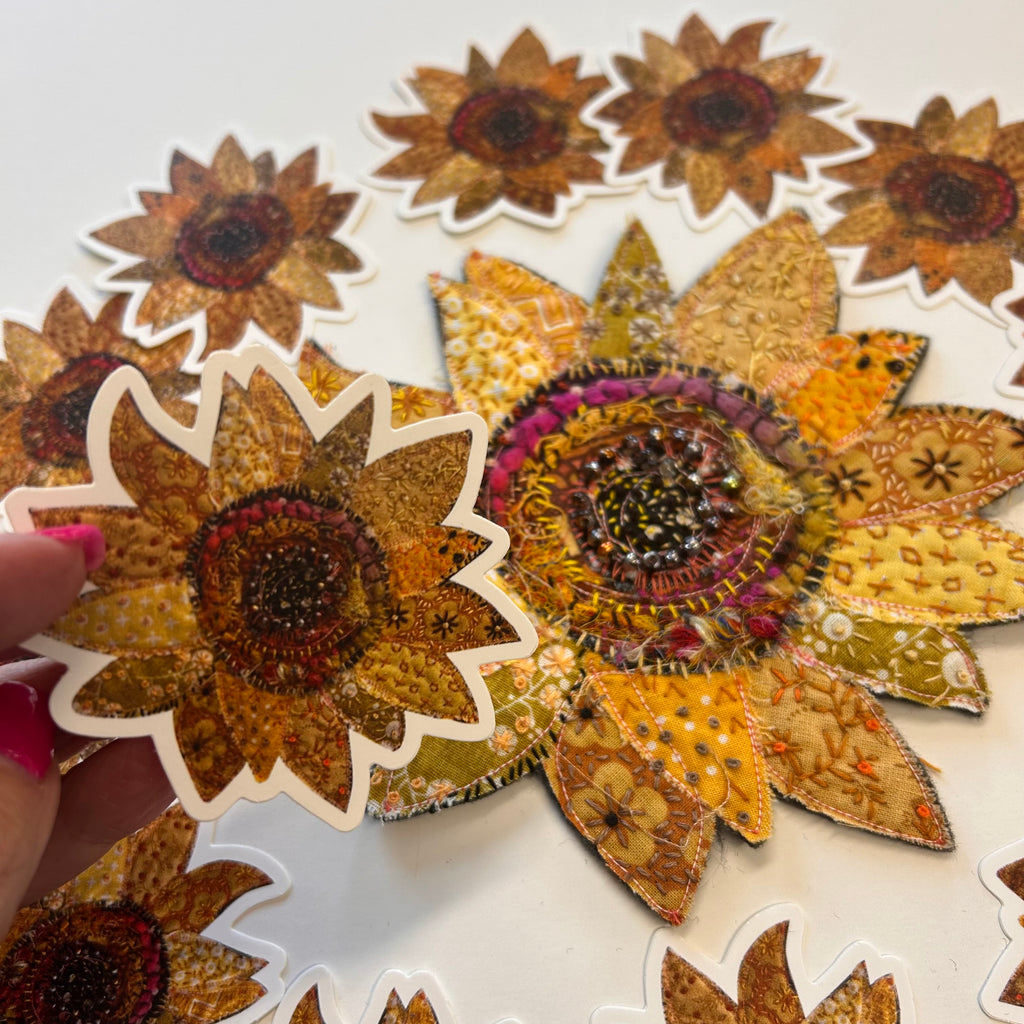 Sunflower Sticker