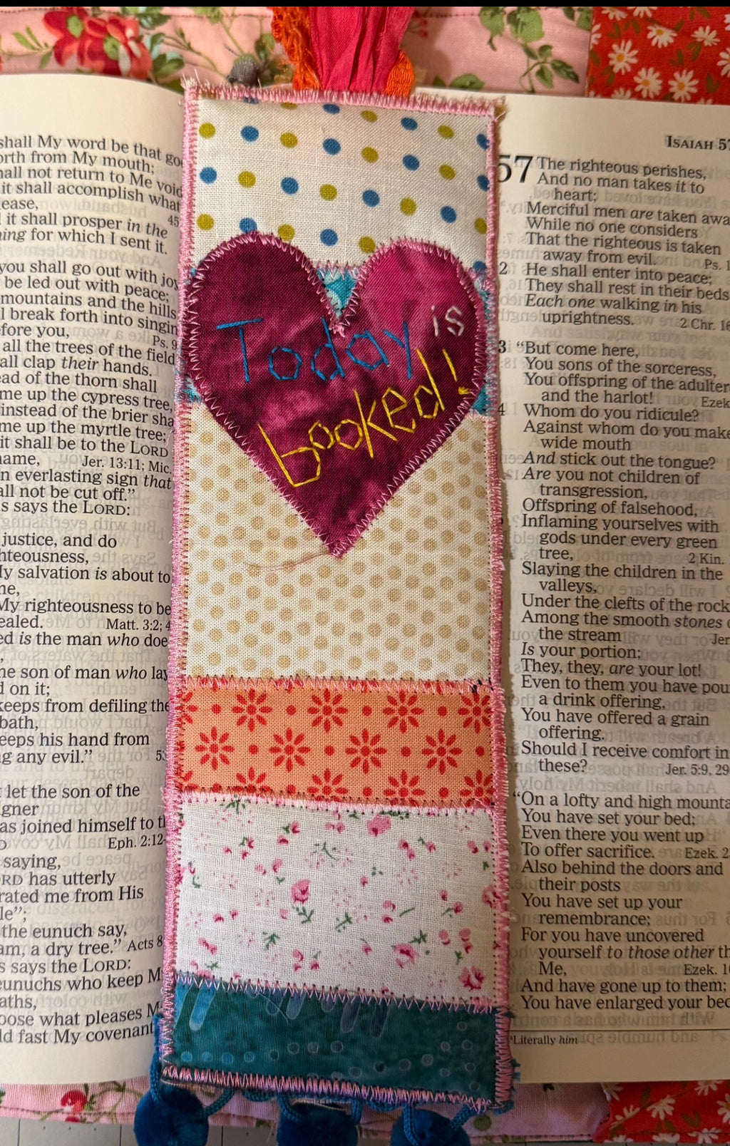 Today is Booked Bookmark