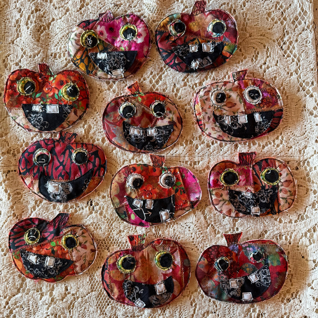 Toothy Pumpkin Pins