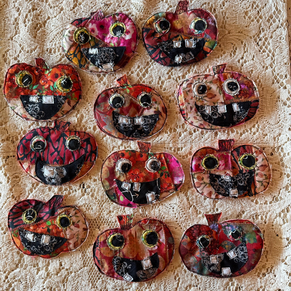 Toothy Pumpkin Pins